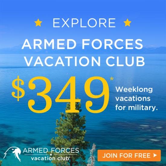 MilitaryBridge's TOP TEN VACATION IDEAS with Military Discounts!